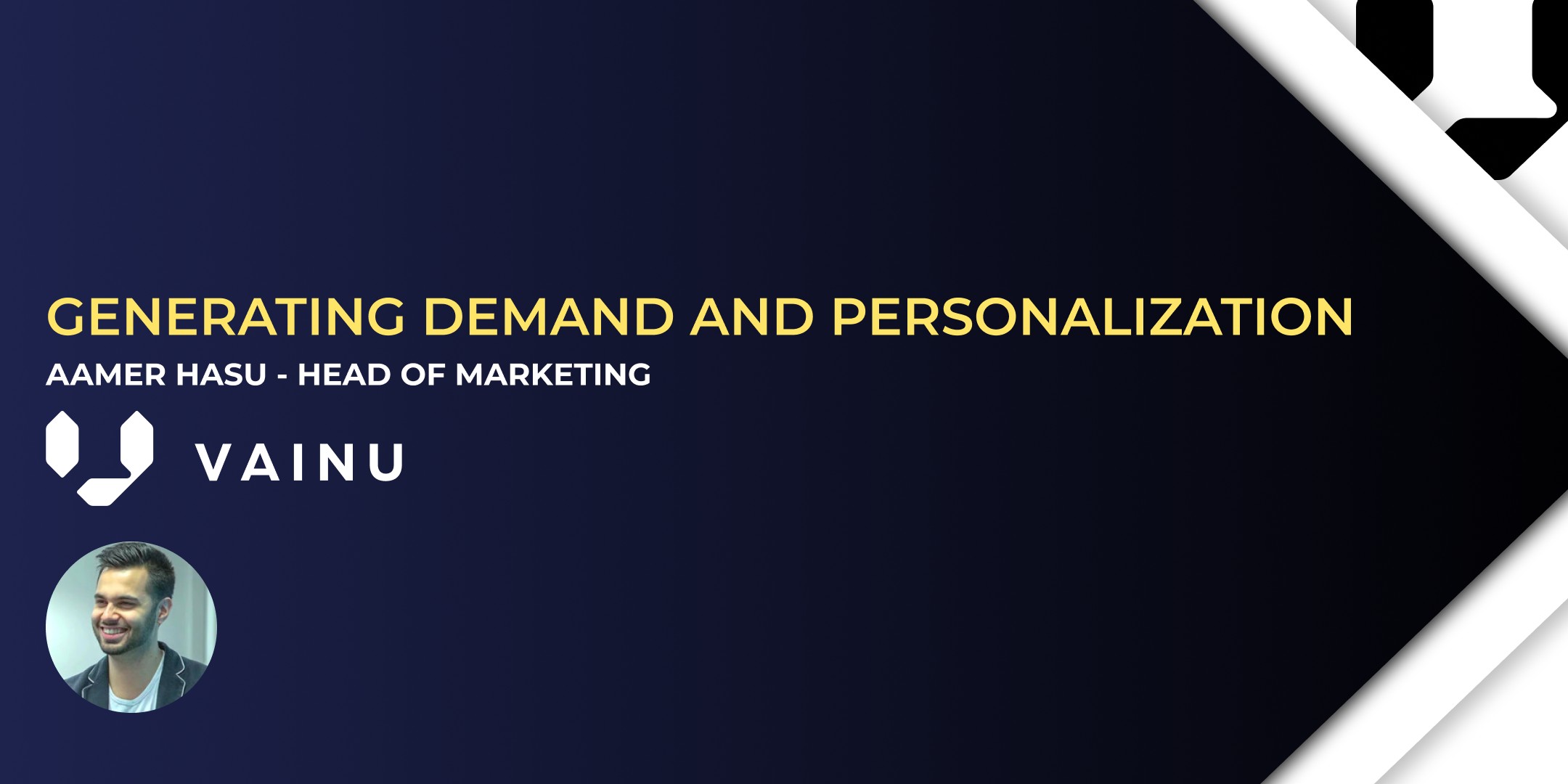 Demand generation and personalization with Aamer Hasu